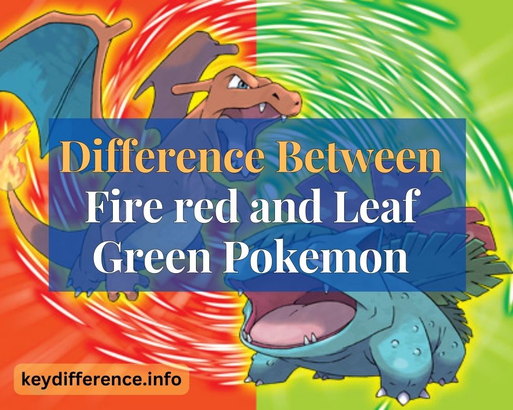 Fire red and Leaf Green Pokemon