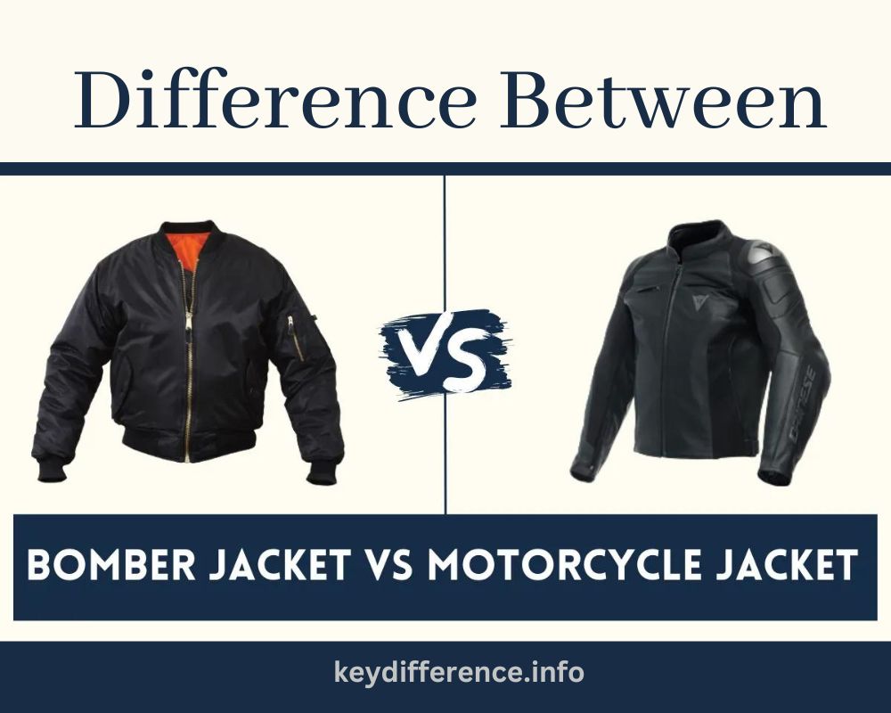 Motorcycle Jacket and Bomber Jacket