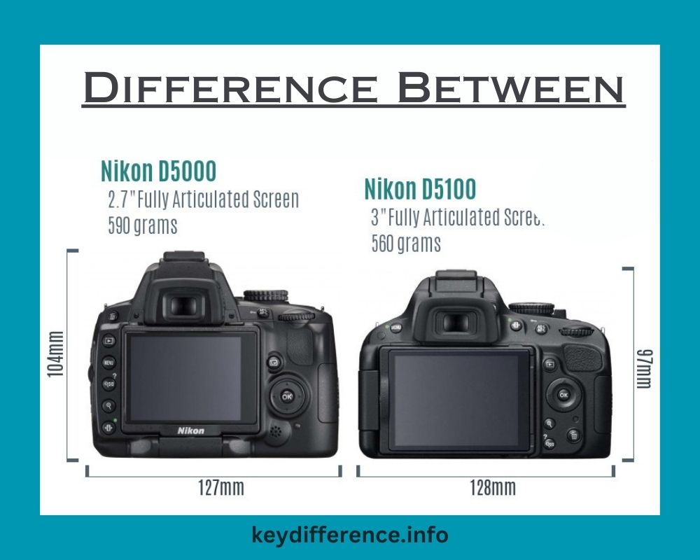 Nikon D5100 and D5000