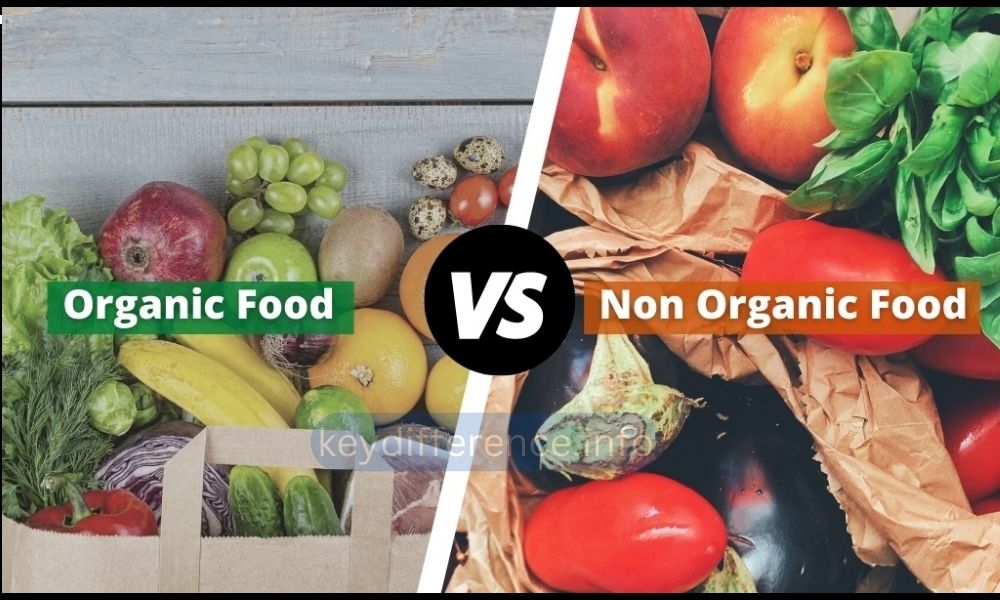 Organic and Non Organic Food