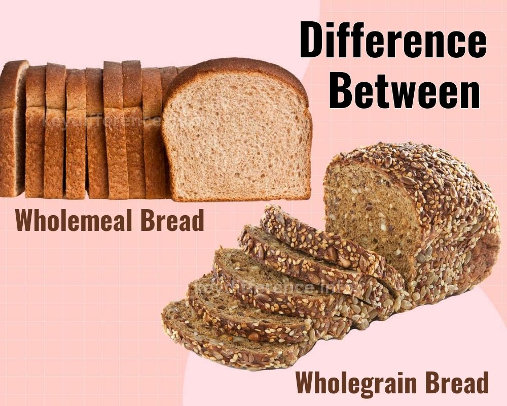 Wholemeal Bread and Wholegrain Bread