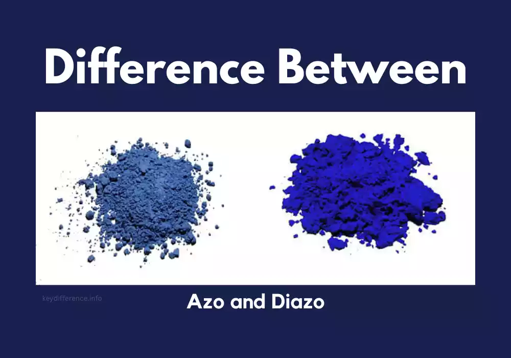 Difference Between Azo and Diazo